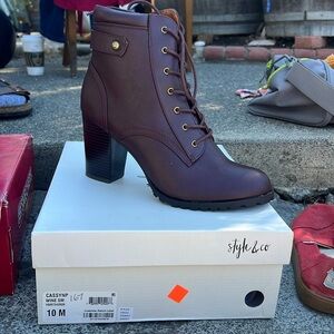 New style & co booties